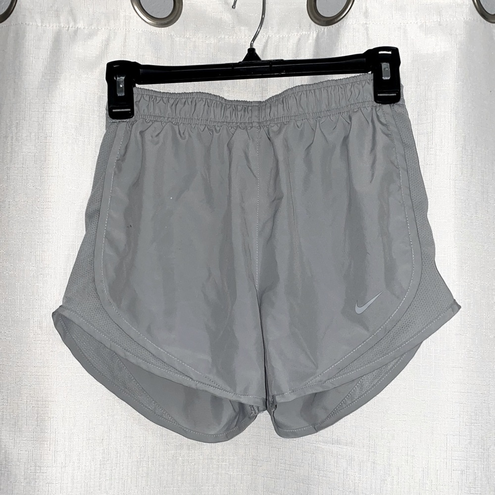 Light grey Nike shorts